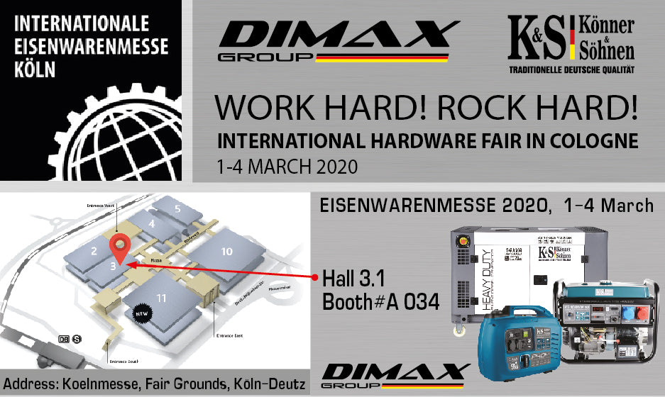 We invite you to EISENWARENMESSE 2020!