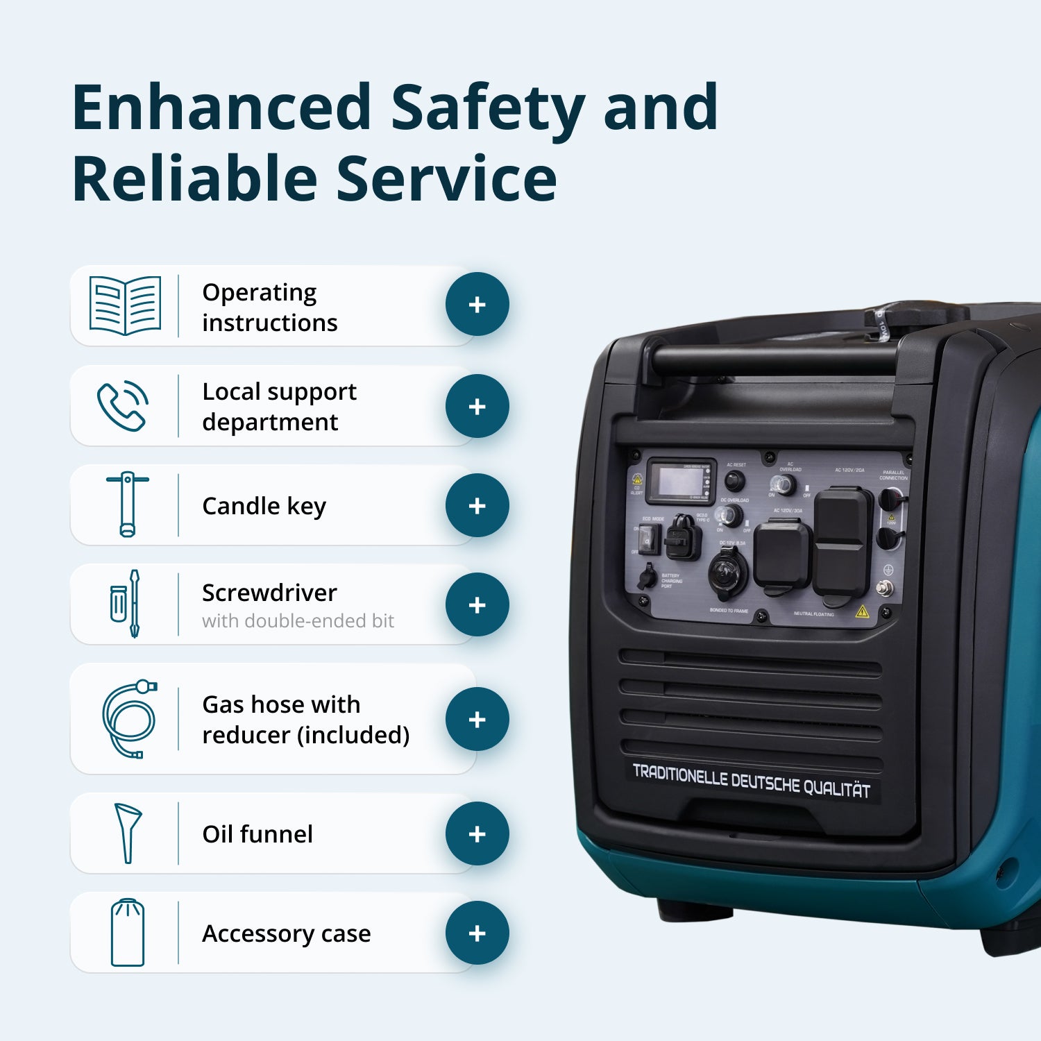 LPG/Gasoline Inverter Generator KS 4000iEHS CO