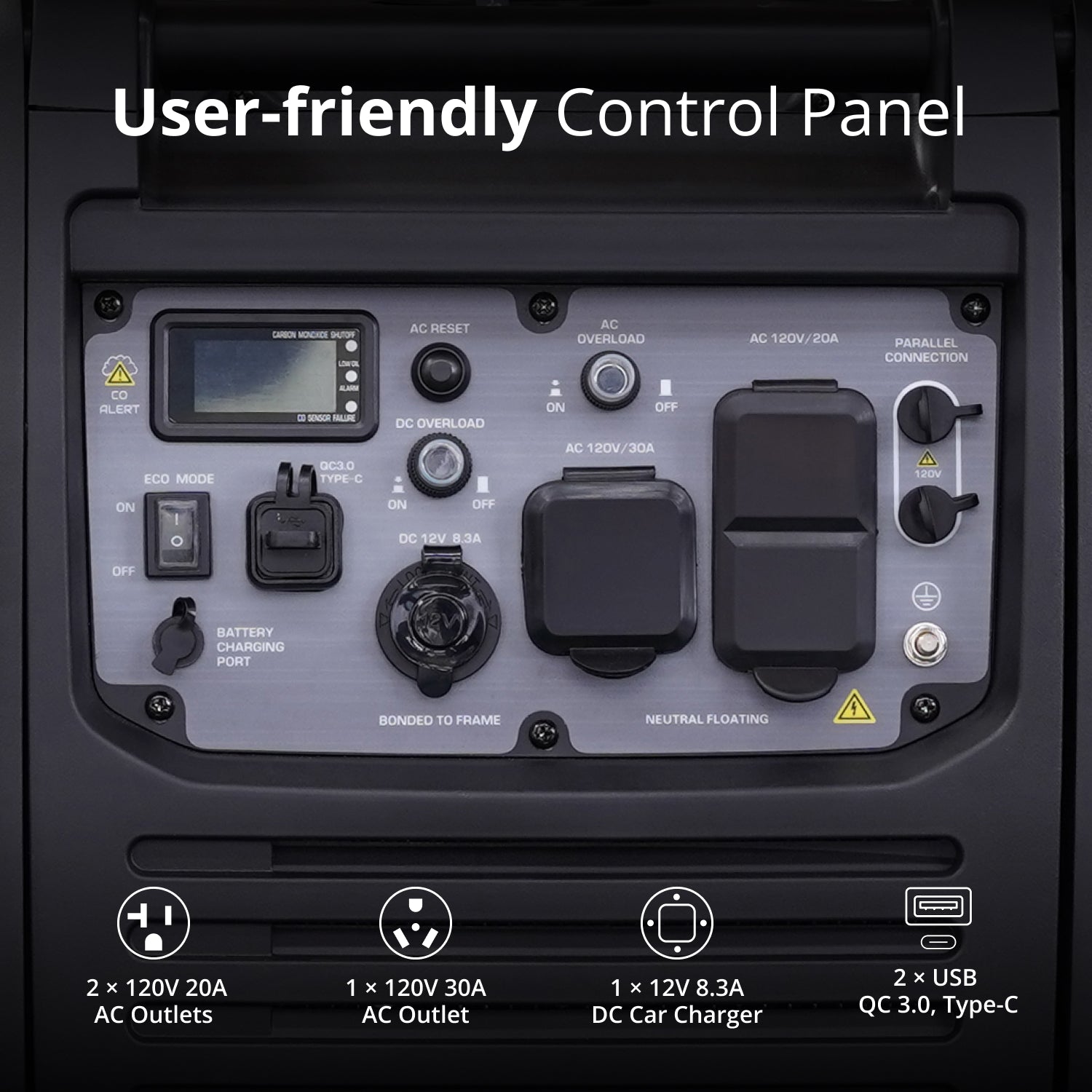 LPG/Gasoline Inverter Generator KS 4000iEHS CO