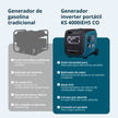 Generador inverter híbrido de gas/gasolina KS 4000iEHS CO thumbnail