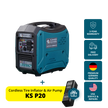 Könner &amp; Söhnen 2000W Portable Dual Fuel Inverter Generator | Gasoline &amp; Propane, Super Quiet 57 dB | KS 2000iHS CO, image 1