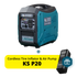 Könner &amp; Söhnen 2000W Portable Inverter Generator | Super Quiet 57 dB, Pure Sine Wave | KS 2000iS CO, image 1