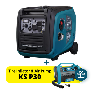 Könner & Söhnen 4000W Dual Fuel Inverter Generator | LPG/Gasoline, Electric Start, CO Sensor | KS 4000iEHS CO
