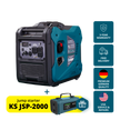 Könner &amp; Söhnen 5500W Portable Inverter Generator | Gasoline, Electric Start, CO Sensor | KS 6000iES CO, image 1
