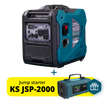 Könner &amp; Söhnen 5500W Portable Inverter Generator | Gasoline, Electric Start, CO Sensor | KS 6000iES CO, image 1