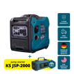 Könner &amp; Söhnen 5500W Dual Fuel Inverter Generator | LPG/Gasoline, Electric Start, CO Sensor | KS 6000iEHS CO, image 1