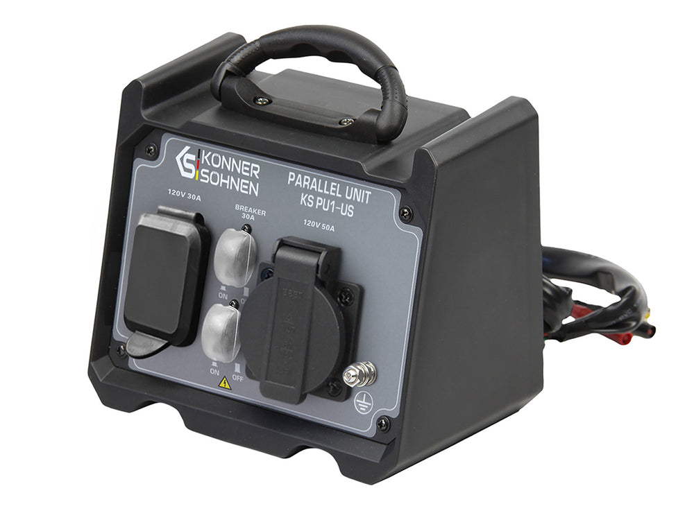 Generator Parallel Box for Inverter Generators Up to 7000W KS PU1-US Könner & Söhnen