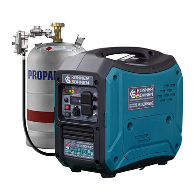 Dual Fuel: Gasoline or Propane