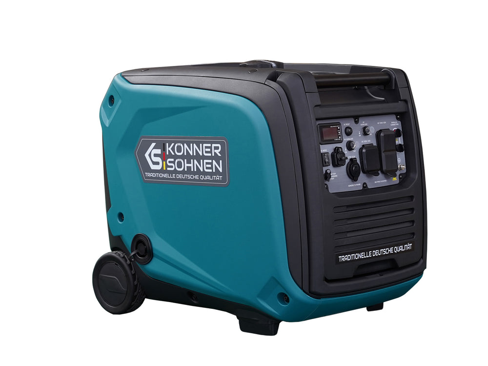 Könner & Söhnen 4000W Dual Fuel Inverter Generator | LPG/Gasoline, Electric Start, CO Sensor | KS 4000iEHS CO
