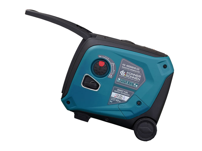 Könner & Söhnen 4000W Dual Fuel Inverter Generator | LPG/Gasoline, Electric Start, CO Sensor | KS 4000iEHS CO