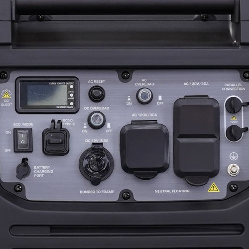 Ergonomic control panel