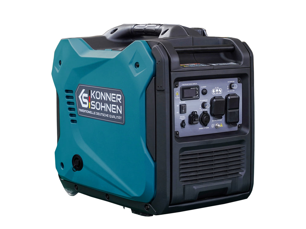 Könner & Söhnen 5500W Dual Fuel Inverter Generator | LPG/Gasoline, Electric Start, CO Sensor | KS 6000iEHS CO