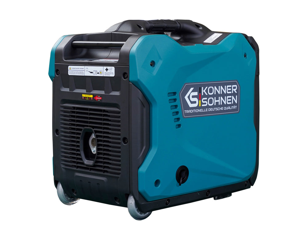 Könner & Söhnen 5500W Dual Fuel Inverter Generator | LPG/Gasoline, Electric Start, CO Sensor | KS 6000iEHS CO