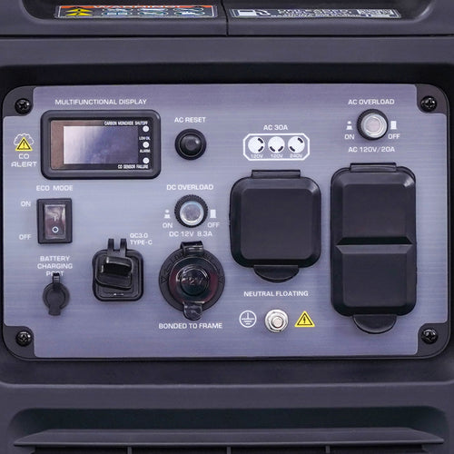 Ergonomic control panel