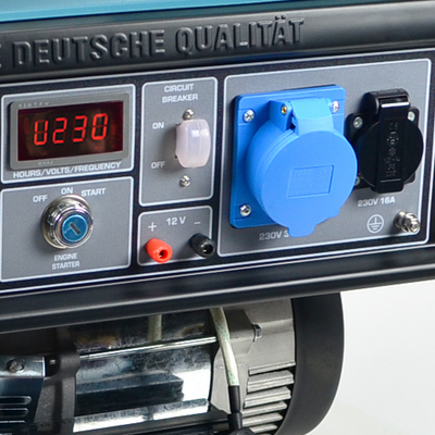 Panel de control ergonómico conveniente con arranque eléctrico