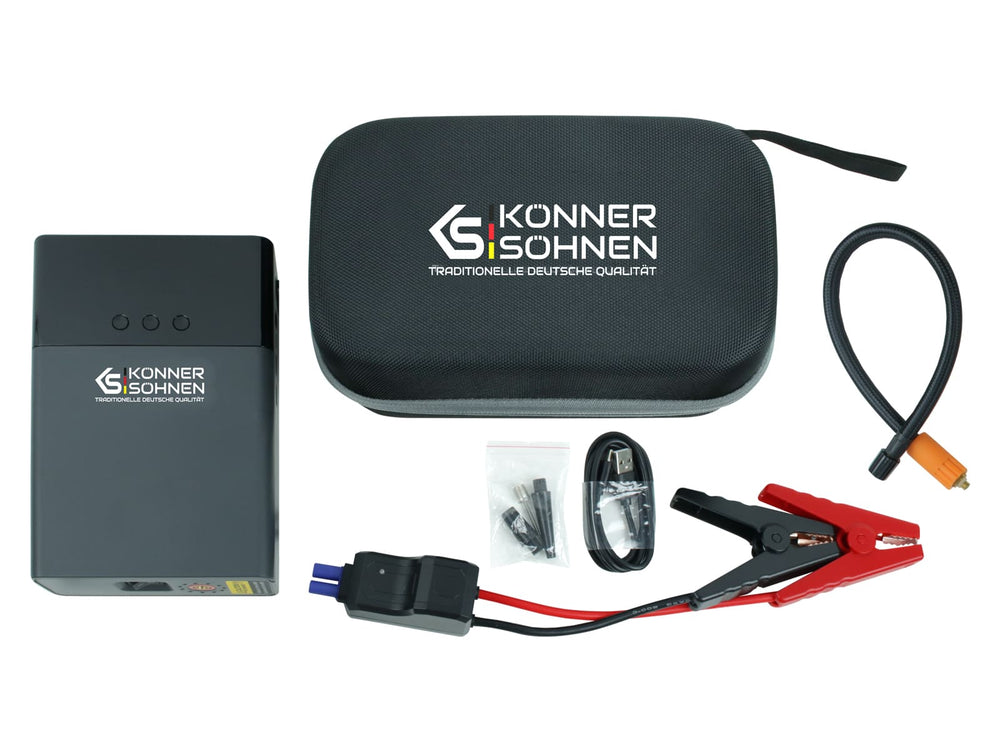 Portable Jump Starter with Air Pump KS JS-1200 Könner & Söhnen